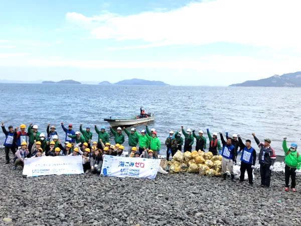 離島海ごみ清掃活動＠高見島を開催しました！